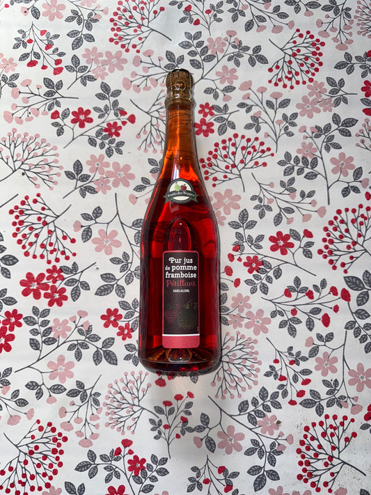 Pur Jus de Pomme Framboise (pétillant)