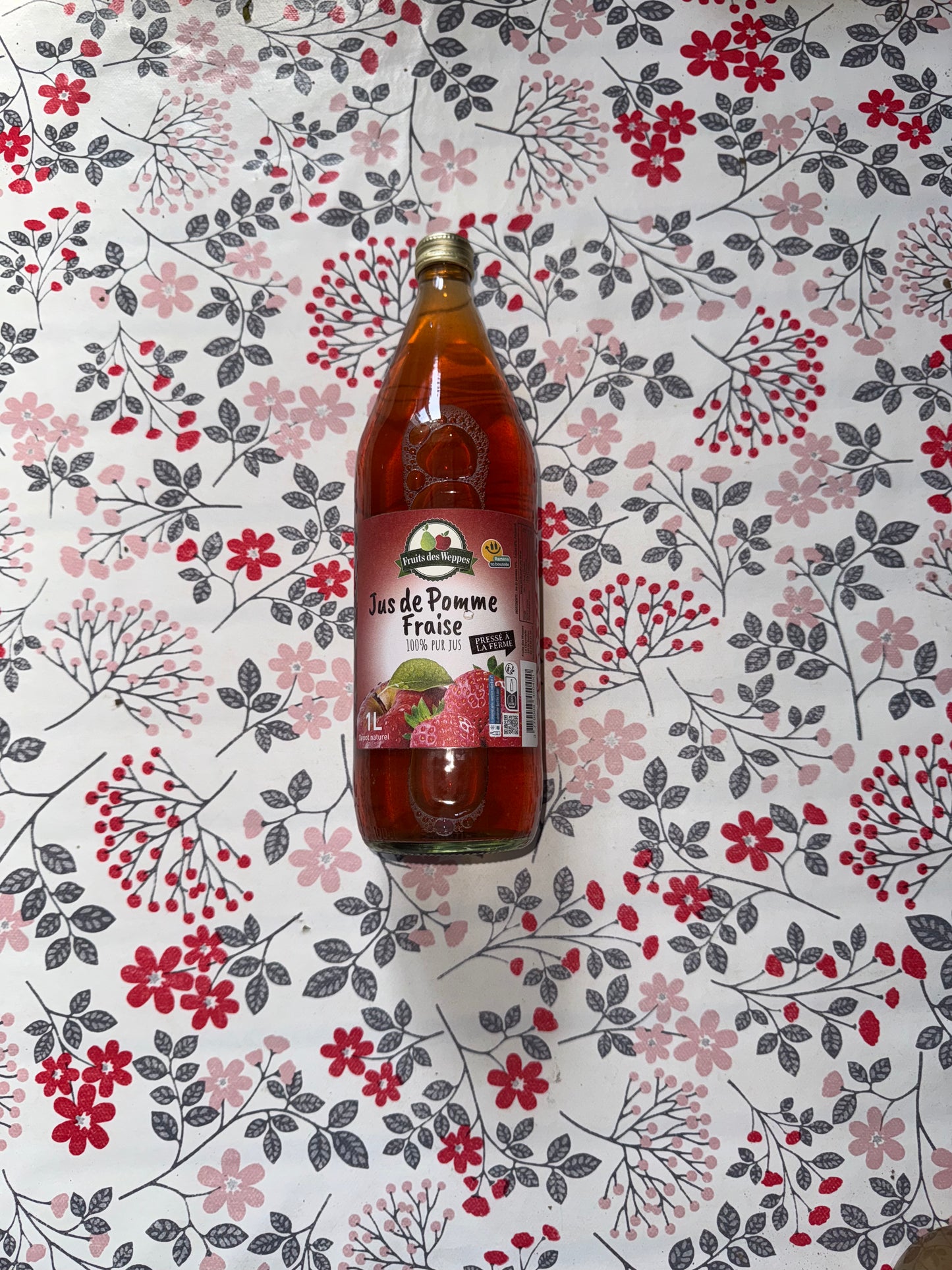 Jus de Pomme Fraise